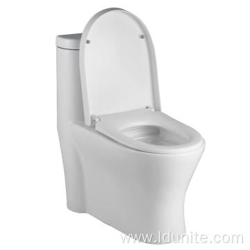 Sanitary Ware One-Piece Bathroom S-Trap Toilet for Adult